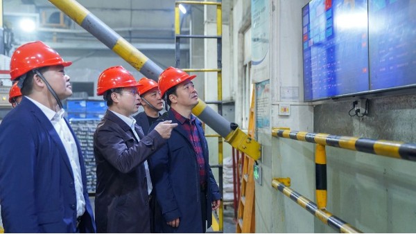 铆足干劲开新局 ！镇党委书记赵胤率队走访OG真人官方科技，调研复工复产